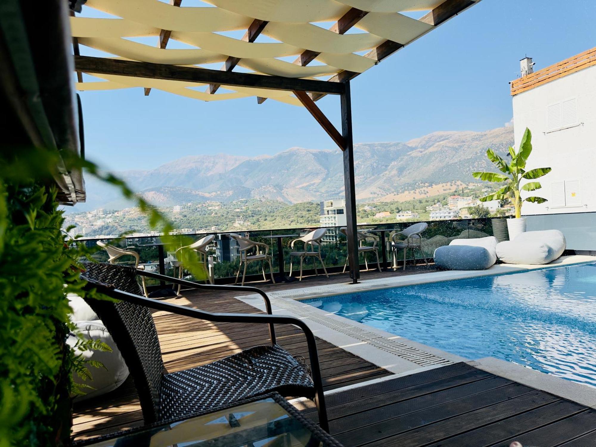Villa Merkuri Himare Exteriör bild